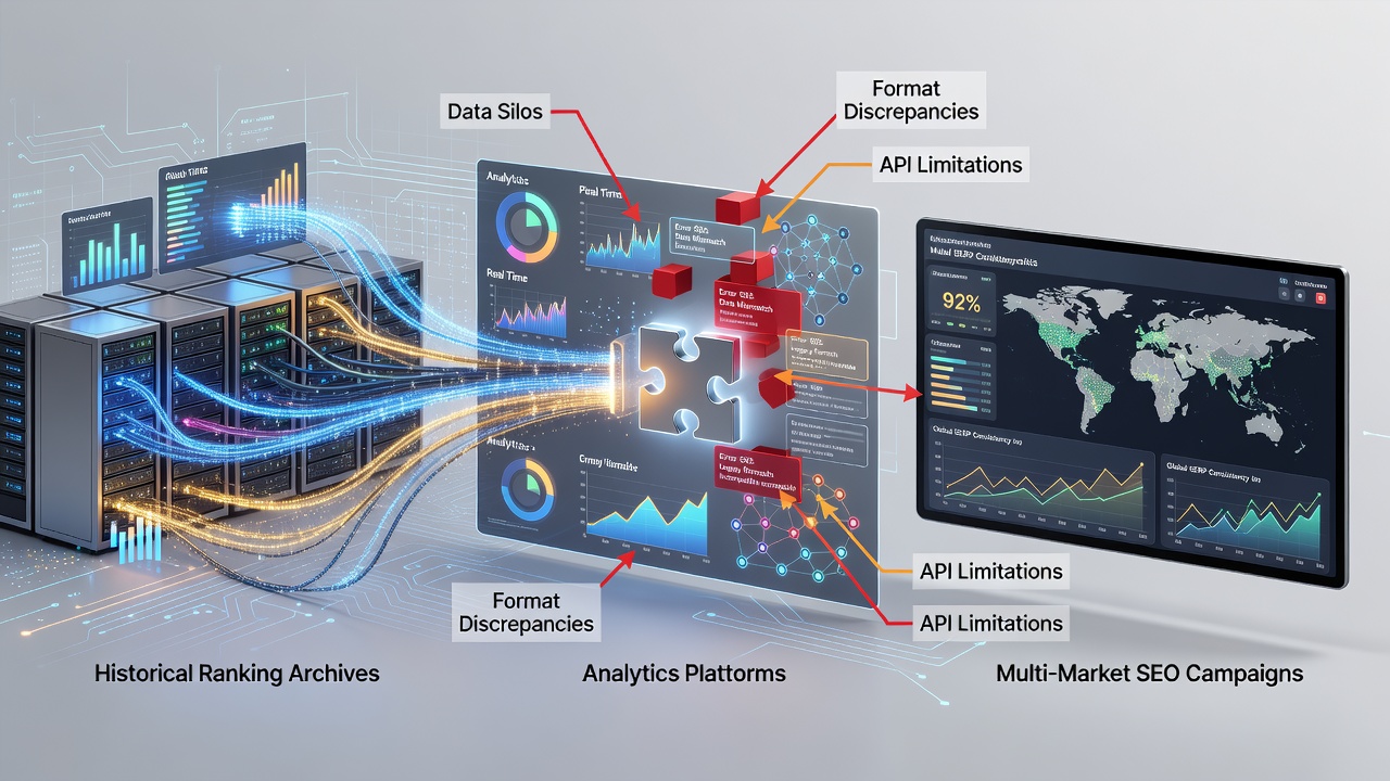 Decoding Integration Challenges Between Analytics Platforms and Historical Ranking Archives in Multi-Market SEO Campaigns